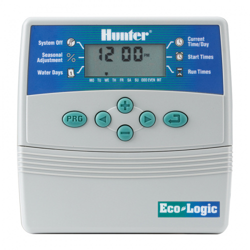 Контроллер HUNTER ELC-401-iE 4 зоны внутренний, 230В трансформатор (Эколоджик)